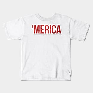 'Merica Sticker Kids T-Shirt